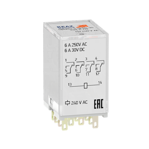 Реле промежуточное OptiRel G RP55-34-12D-6-CO (КЭАЗ) 281123