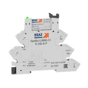 Релейный модуль OptiRel G RM38-61-24D-6-P-CO (КЭАЗ) 282948