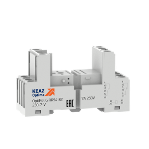 Розетка для реле OptiRel G RR94-82-230-7-V (КЭАЗ) 281172
