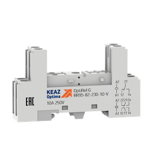 Розетка для реле OptiRel G RR95-82-230-10-V (КЭАЗ) 281176