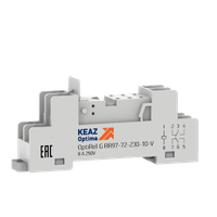 Розетка для реле OptiRel G RR97-72-230-10-V (КЭАЗ) 281177