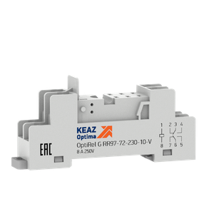Розетка для реле OptiRel G RR97-72-230-10-V (КЭАЗ) 281177