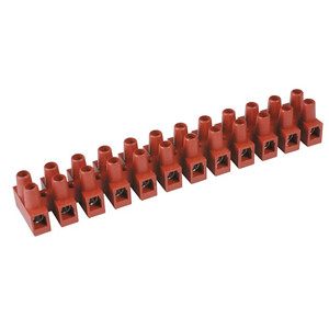 Клеммник 12П 150 градусов 450V 32A 4мм.кв фибергласс (DKC) 43312FV