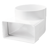 Колено 204х60х125 в индивидуальной упаковке 822 (ZERNBERG) 00-019202