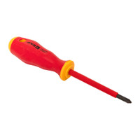 Отвертка Professional PH1х80 мм VDE 1000В (EKF) ph-1-80-pro-in
