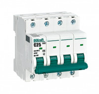 Выключатель автоматический ВА-103 4P 25А C 6кА новый (Dekraft) 12323DEK