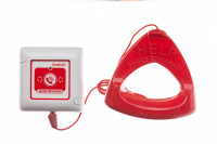 Проводная влагозащищенная кнопка вызова со шнуром GC-0423W2 (GETCALL)