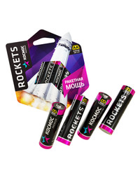 Батарейка  LR6 (AA) 1.5V Alkaline 4BL Rockets (Космос)