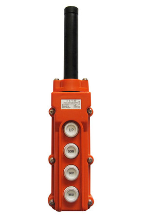 Пост кнопочный(тельферный) без ключа ПКТ-40(оранжевый) (ЭнергоТехКомплект) УТ000000484