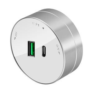 MultiTrack Розетка 2хUSB (тип А+С) 18Вт, 5В/3А Белый (Systeme Electric) MTK13003W