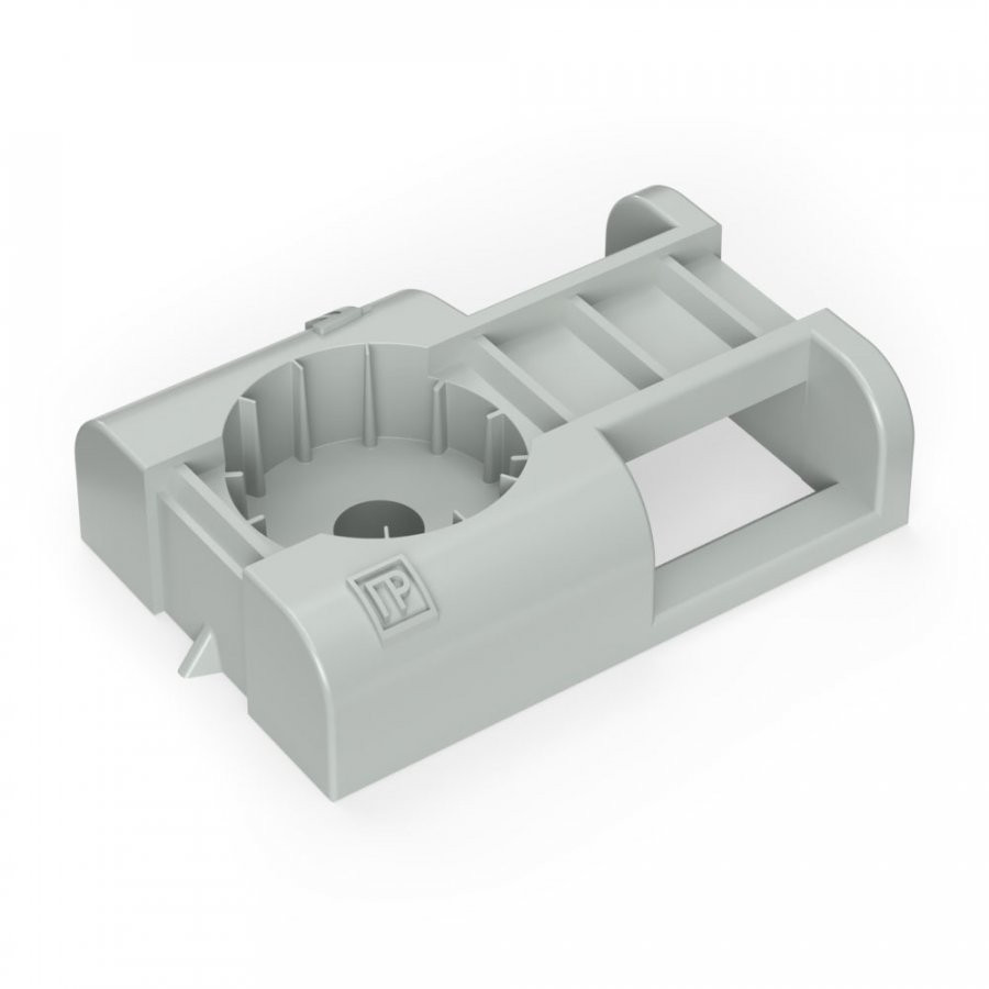 Площадка под стяжку для прямого монтажа серая (100шт/1500шт уп/кор) Промрукав (Промрукав) PR13.0396