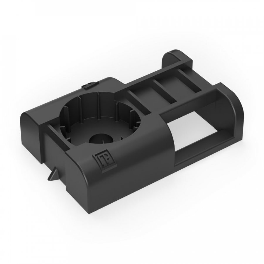 Площадка под стяжку для прямого монтажа в гофроящике черная (1900шт/кор) Промрукав (Промрукав) PR13.0458