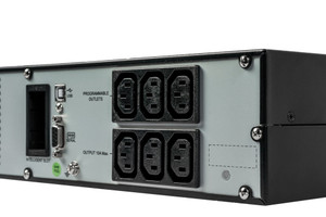 Источник бесперебойного питания Online SRVSE 1000 ВА/900 Вт 1/1 3 мин 30 сек Tower/ Rack 6хIEC 60320 C13 + 3хIEC 60320 C13 (программируемые выходные розетки) USB, RS-232, SNMP, Intelligent Slot (Systeme Electric) SRVSE1KRTI