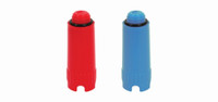 Заглушка синяя для фитингов ВР 1/2, 80 мм (Henco) PLUG04-B80