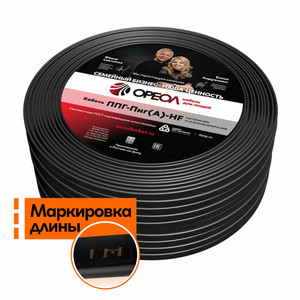 Кабель силовой ППГ-П нг(А)-HF 3х1.5-0.66 однопро  волочный (бухта) ТРТС (Ореол)