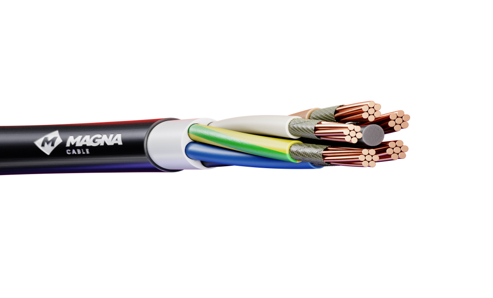 Кабель ППГнг(А)-FRHF 5х25 мк (N,PE)-0,66 (МАГНА)