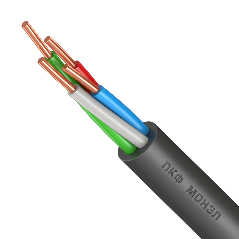 Кабель силовой ППГнг(А)-HF 4Х1,5 ок(N)-0,66 ТРТС (Монэл ПКФ)