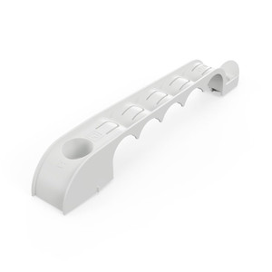 Держатель труб для прямого монтажа односторонний на 5 мест серый d20 (20шт/160шт уп/кор) (Промрукав) PR13.03281