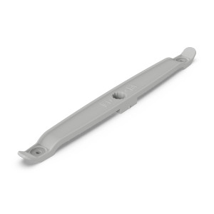 Держатель плоского кабеля двусторонний для прямого монтажа на 12 мест серый (20шт/260шт уп/кор) (Промрукав) PR13.0444