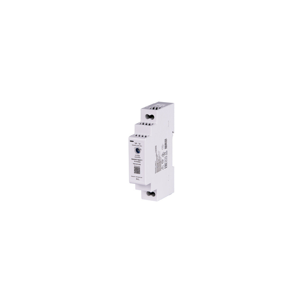 Импульсный блок питания SMARTWATT PSE DR 1215 S-POWER, 12 В, 15 Вт, 1,25 А (SMARTWATT) 4512020450007