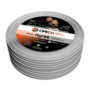 Провод силовой ПУГВВ 2х2.5 ТРТС (Ореол)