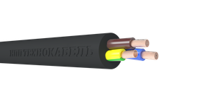 Провод ПВСнг(А)-LS 3х4(2х4+1х4ч) ТРТС (Технокабель НПП)