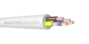Провод ПВСнг(А)-LS 5х4(4х4+1х4) ТРТС (Технокабель НПП)