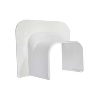 Прямой ввод в стену 74х55 мм (RUVinil) ПВС-74х55