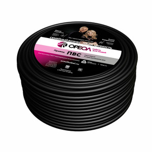 Провод ПВС 3х1.5 черный ТРТС (Ореол)