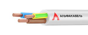 Провод ПВСнг(А)-LS 3х1 ТРТС (АЛЬФАКАБЕЛЬ)