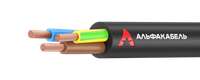 Провод ПВСнг(А)-LS 5х2.5  черный ТРТС (АЛЬФАКАБЕЛЬ)