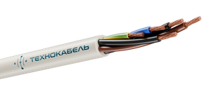 Провод ПВС 5х1,5 (4х1,5+1х1,5) ТРТС (Технокабель НПП)