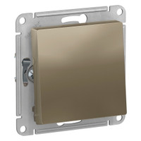 Переключатель одноклавишный ATLASDESIGN схема 6 10АХ механизм шампань (Systeme Electric) ATN000561