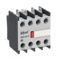 Приставка контактная доп.контакты 3НО+1НЗ ли (Dekraft) 24106DEK