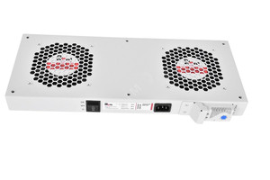 Модуль вентиляторный 2 вентилятора с терморегулятором (REM) R-FAN-2T