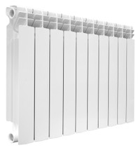 Радиатор биметаллический секционный EVOSTAL BIMETAL SUPER 500/100/10 боковое подключение 1850Вт (FONDITAL) 8015040522261