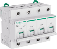 Выключатель автоматический (АВ) 27мм C 100A 4P 10 kA 400В Systeme9 (Systeme Electric) S9H32491