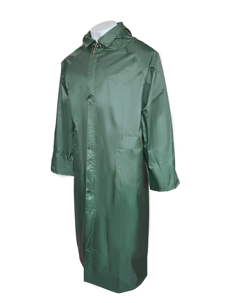 Плащ мужской влагозащитный арт. JP-01 цв. зелёный р.2XL 56-58 170-188 (Эталон-Спецодежда) 142438