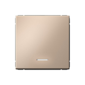 ARTGALLERY 1-клавишный ВЫКЛЮЧАТЕЛЬ с подсветкой, 10АХ, механизм, быстрозажимные клеммы, ПЕСОЧНЫЙ (Systeme Electric) GAL001213S