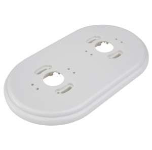 Ришелье Рамка 2-местная, пластик, белый (Bironi) RF1-620-21