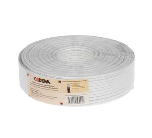 Кабель коаксиальный RG-6U высокого качества CADENA белый (Cadena) RG6UCADW
