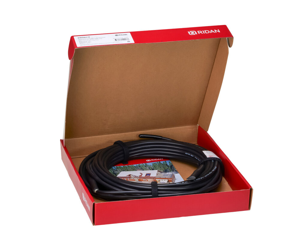 Кабель нагревательный Ridan (ДЕВИ) Snow-30 630 Вт  230 В 20 м (ДЕВИ) 21RT0632R