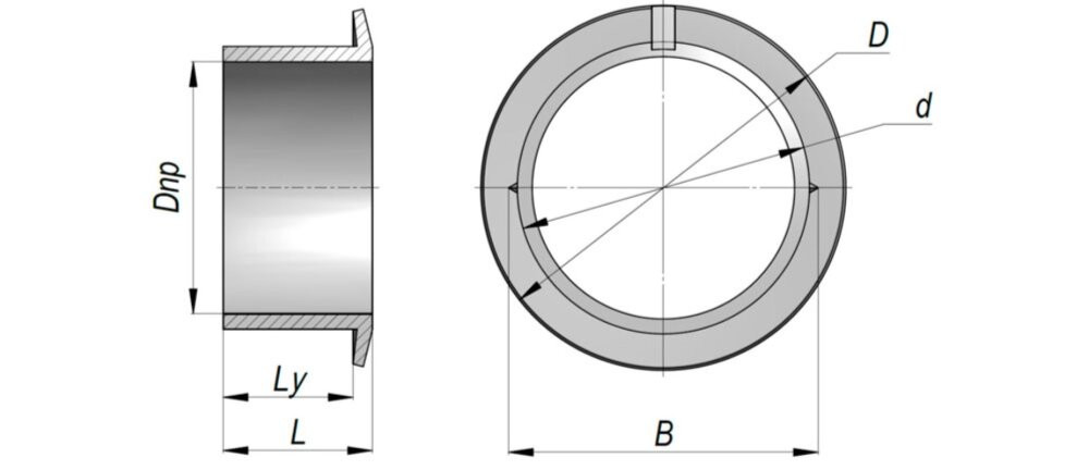 Втулка В 28 ГОФРОМАТИК (АО "ЗЭТА") zeta40219