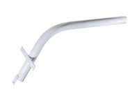 Кронштейн настенный диаметр трубы 48мм вылет 500мм белый для уличного светильника (Переноска) К00-0.5-0.5