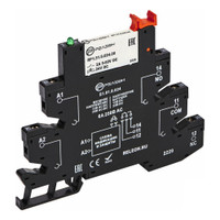 Модуль интерфейсный реле, 1 перекидной контакт 6А, 24В AC/DC, винтовые зажимы (Релеон) RM151002400