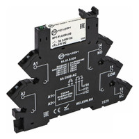 Модуль интерфейсный реле, 1 перекидной контакт, 6А, 24В AC/DC, пружинные зажимы (Релеон) RM161002400