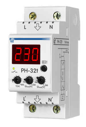 Реле напряжения РН-32t (Новатек-Электро) 3425600035t