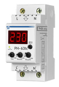 Реле напряжения РН-63tc (Новатек-Электро) 3425600063tc