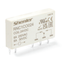 РЕЛЕ ИНТЕРФЕЙСНОЕ RNC1CO024 С КОЛОДКОЙ SNB05-E-AR Shenler (RUCELF) RNC1CO024+SNB05-E-AR