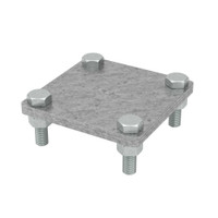 Соединитель полоса - полоса 80х80 мм (DKC) NG3105